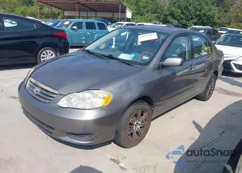 2004 Toyota Corolla Le из США, поврежденный, VIN 1NXBR32E24Z195280